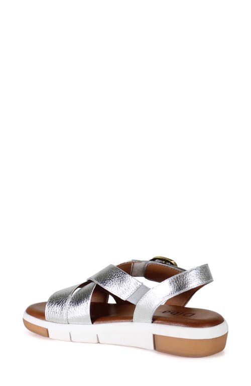 Diba True Advo Cate Wedge Sandal In Silver
