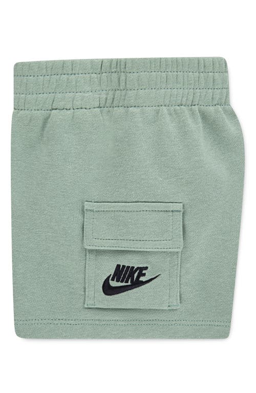 Nike Pocket T-shirt & Shorts Set In Steam