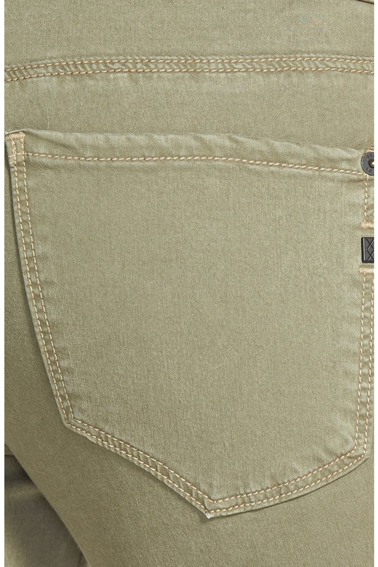 'Daphne' Mid Rise Crop Jeans, Alternate, color, AVIATION GREEN
