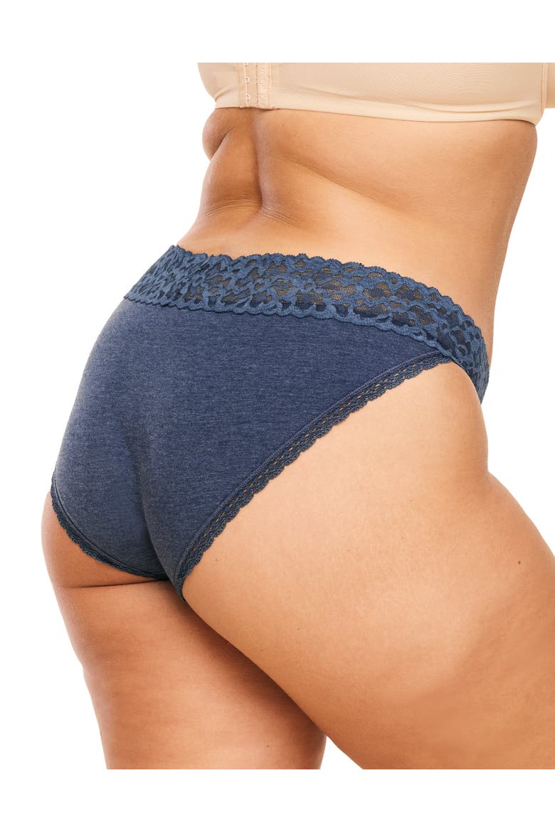 Joany Bikini Panties, Alternate, color, Dark blue