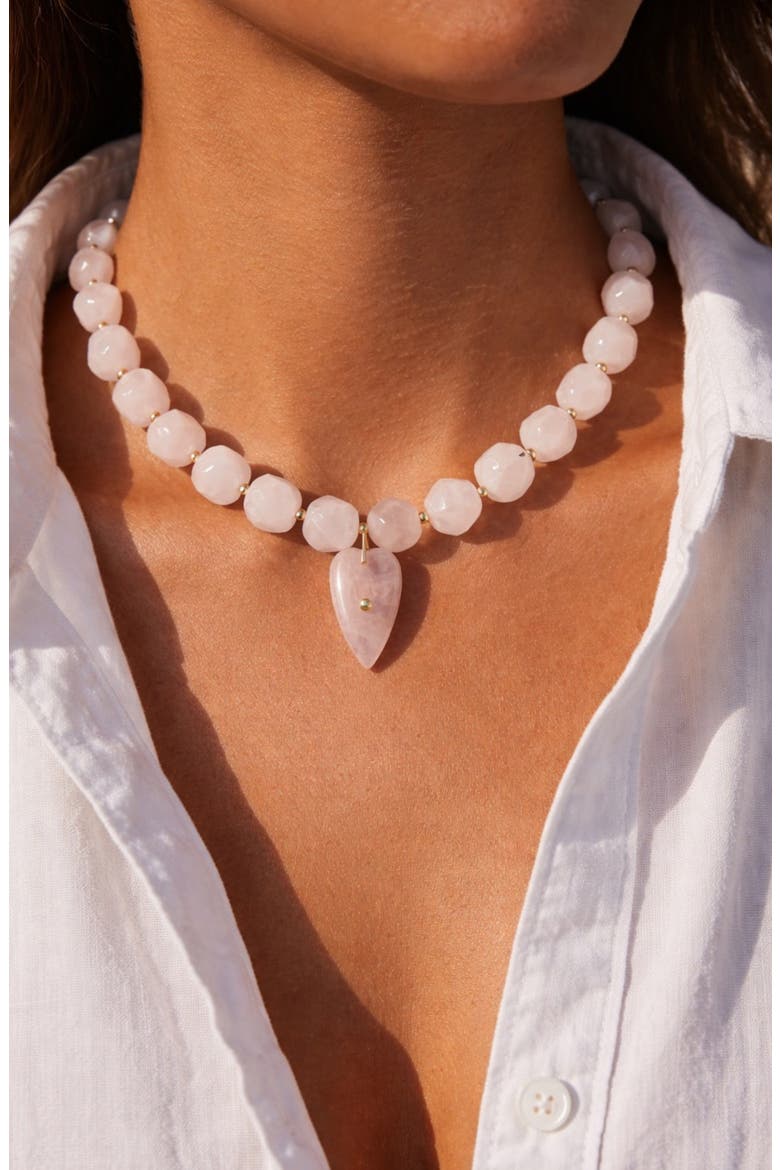 Love Pendant Necklace, Alternate, color, PINK