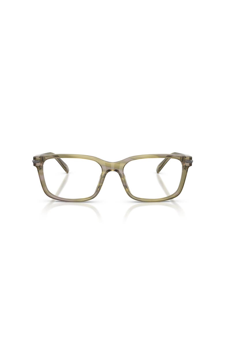 54mm Square optical glasses, Alternate, color, Green