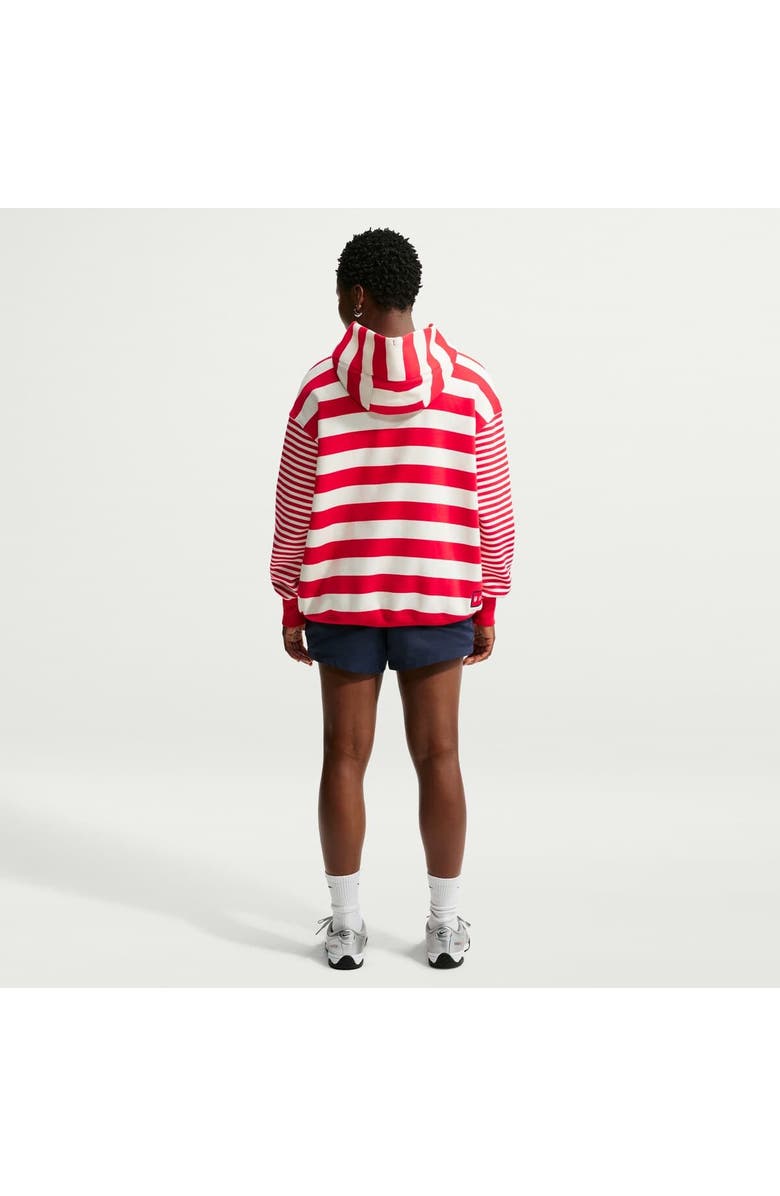 Nike Women's Nike White/Red USMNT Oversized Phoenix Fleece Hoodie, Alternate, color, White