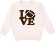 Sweet Wink Football Love Patch Sweatshirt