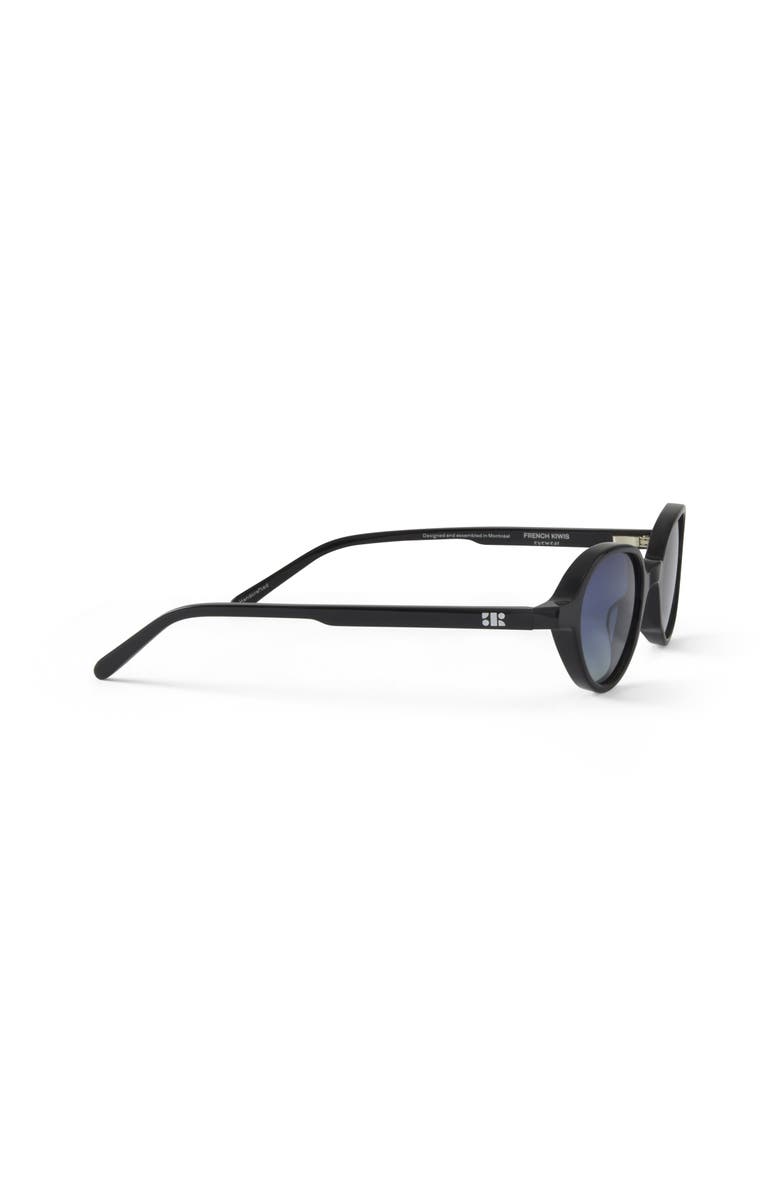 French Kiwis Eyewear Gaby Sunglasses, Alternate, color, Black