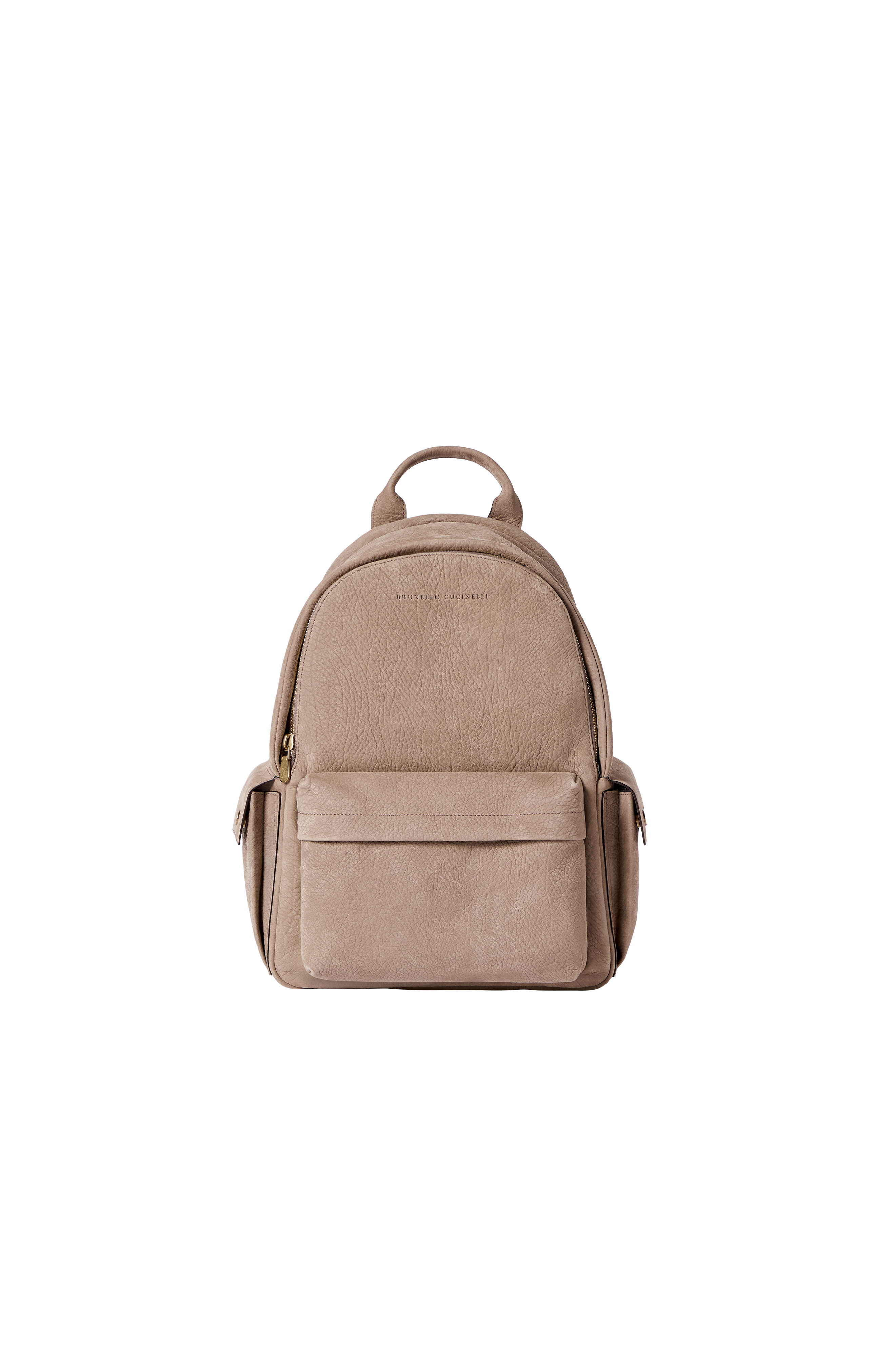 Textured nubuck travel backpack, Alternate, color, Brown