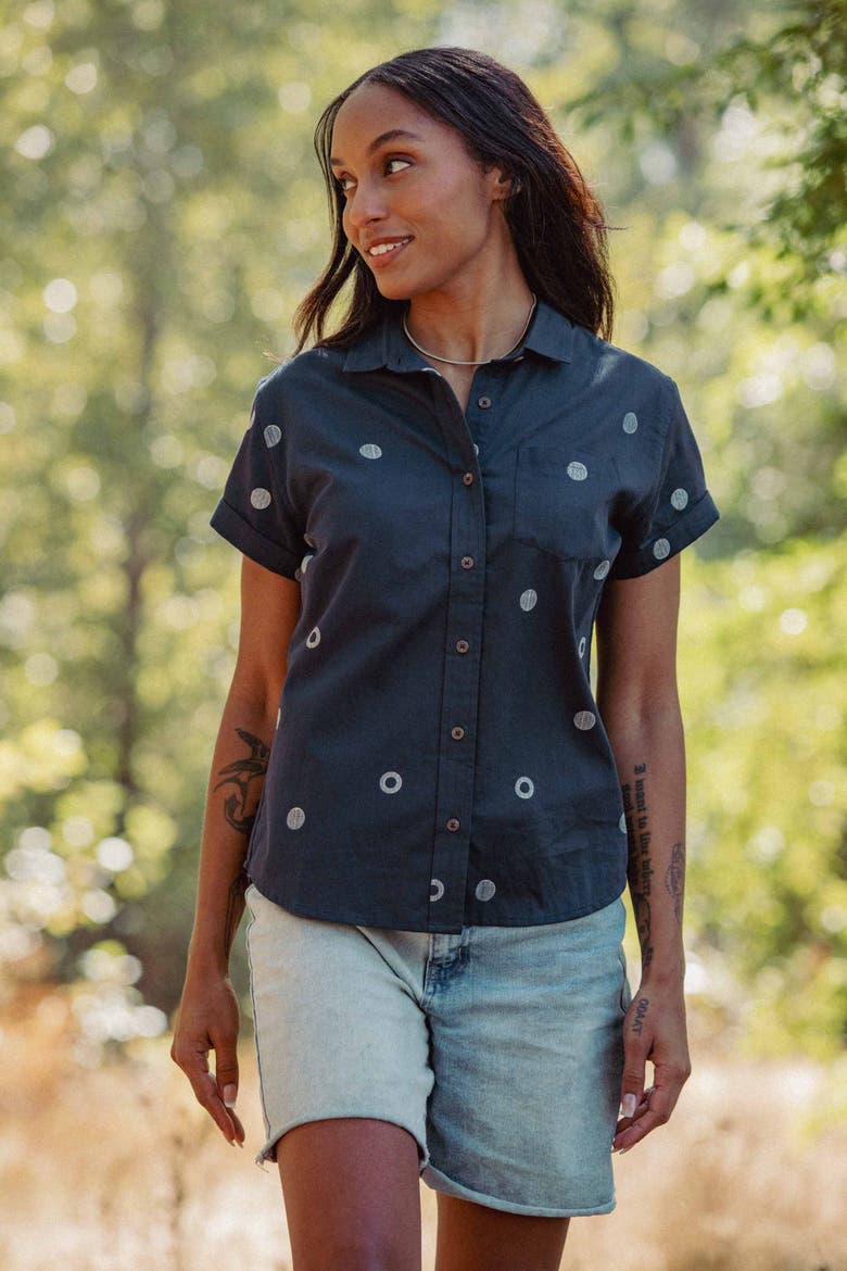 Bea Shirt, Alternate, color, Lunar Polka
