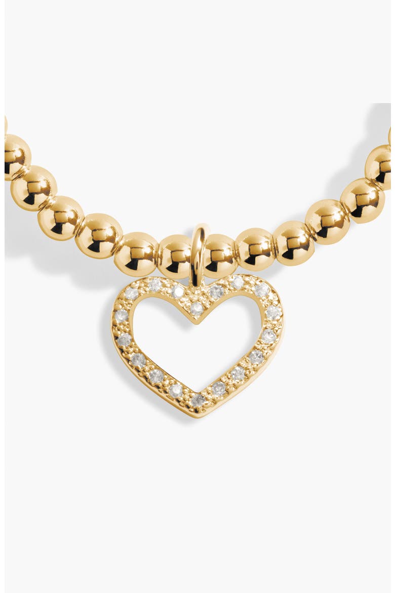 A Little 'Happy 16th Birthday' Bracelet in Gold-Tone Plating, Alternate, color, Metallic Gold