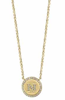 EFFY Diamond 'N' Initial Pendant Necklace