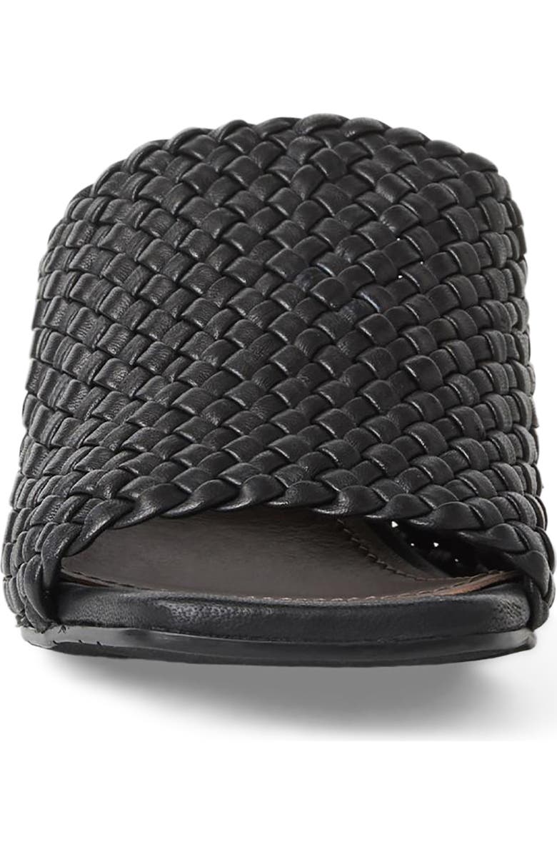 Aquatalia Laquila Slide Sandal, Alternate, color, Black Woven