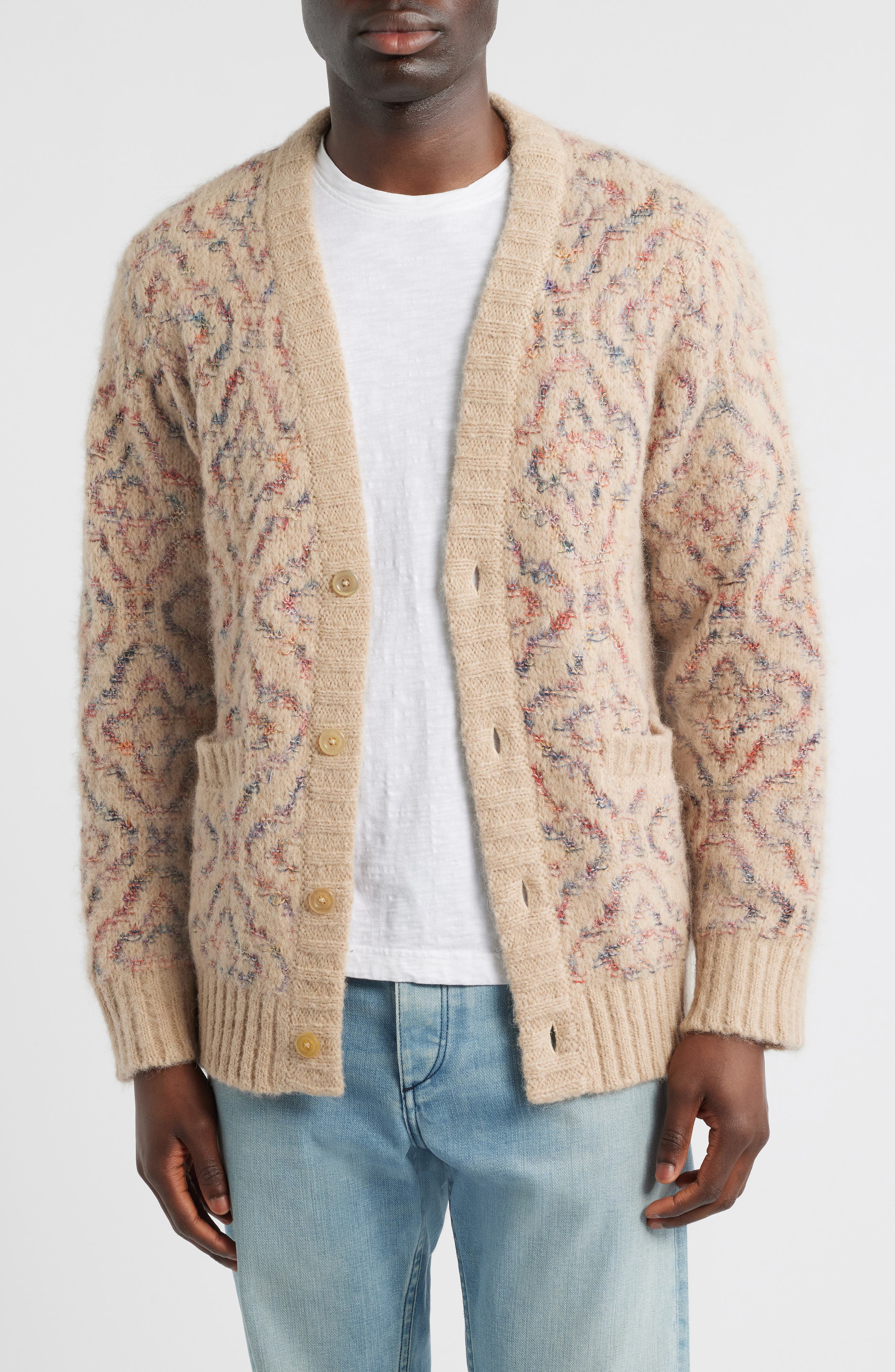 Somatic Alpaca & Cotton Blend Cardigan