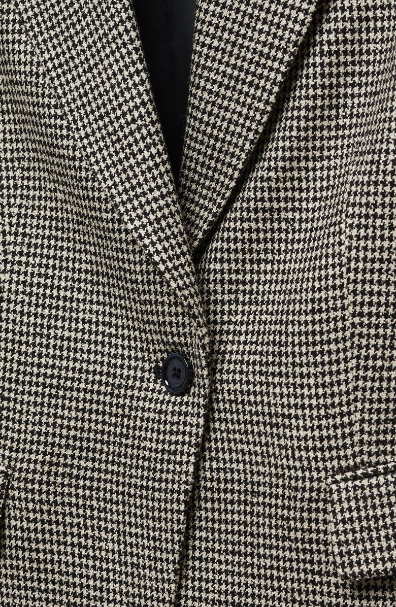 MANGO Houndstooth Check Blazer, Alternate, color,
