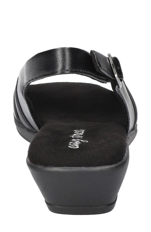 Easy Street Jovita Slingback Sandal In Black