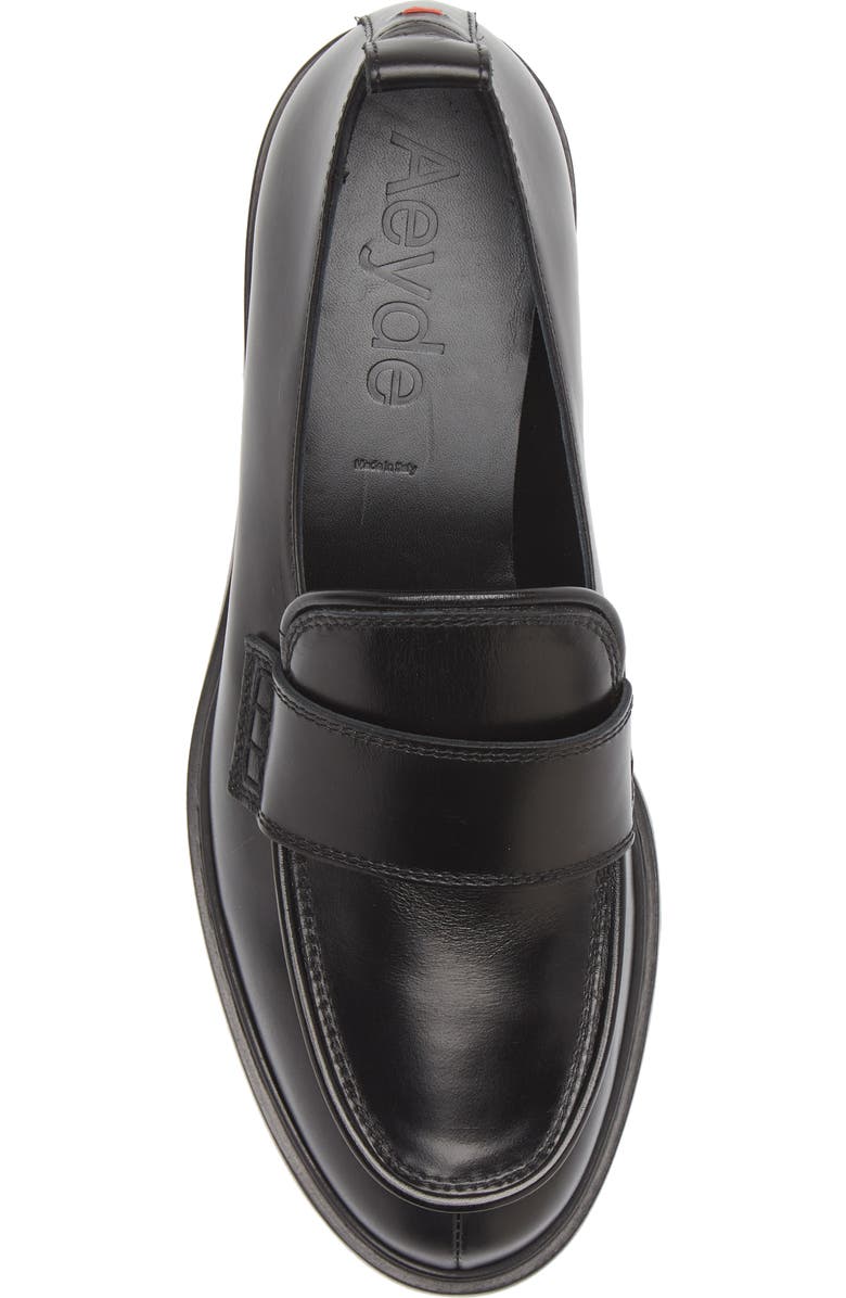 aeyde Ruth Lug Sole Platform Loafer, Alternate, color,