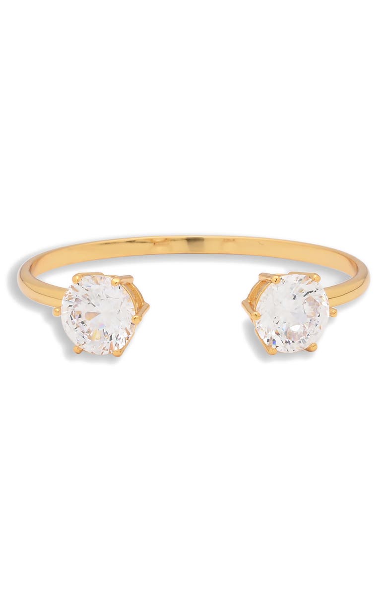 EYE CANDY LOS ANGELES Mae Cuff Bracelet, Main, color, Gold