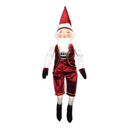 Gallerie Ii Singleton Santa Doll In Multi