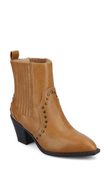 JOURNEE COLLECTION JOURNEE COLLECTION BRAYLEE WESTERN CHELSEA BOOT 
