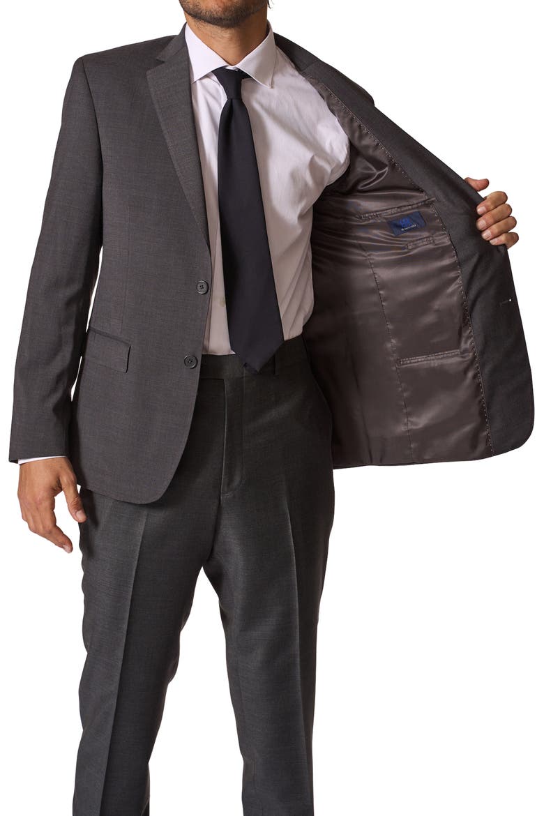 Sartorial Classic Fit Suit, Alternate, color, CHARCOAL
