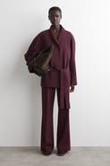 COS Wool-Blend Straight-Leg Pants