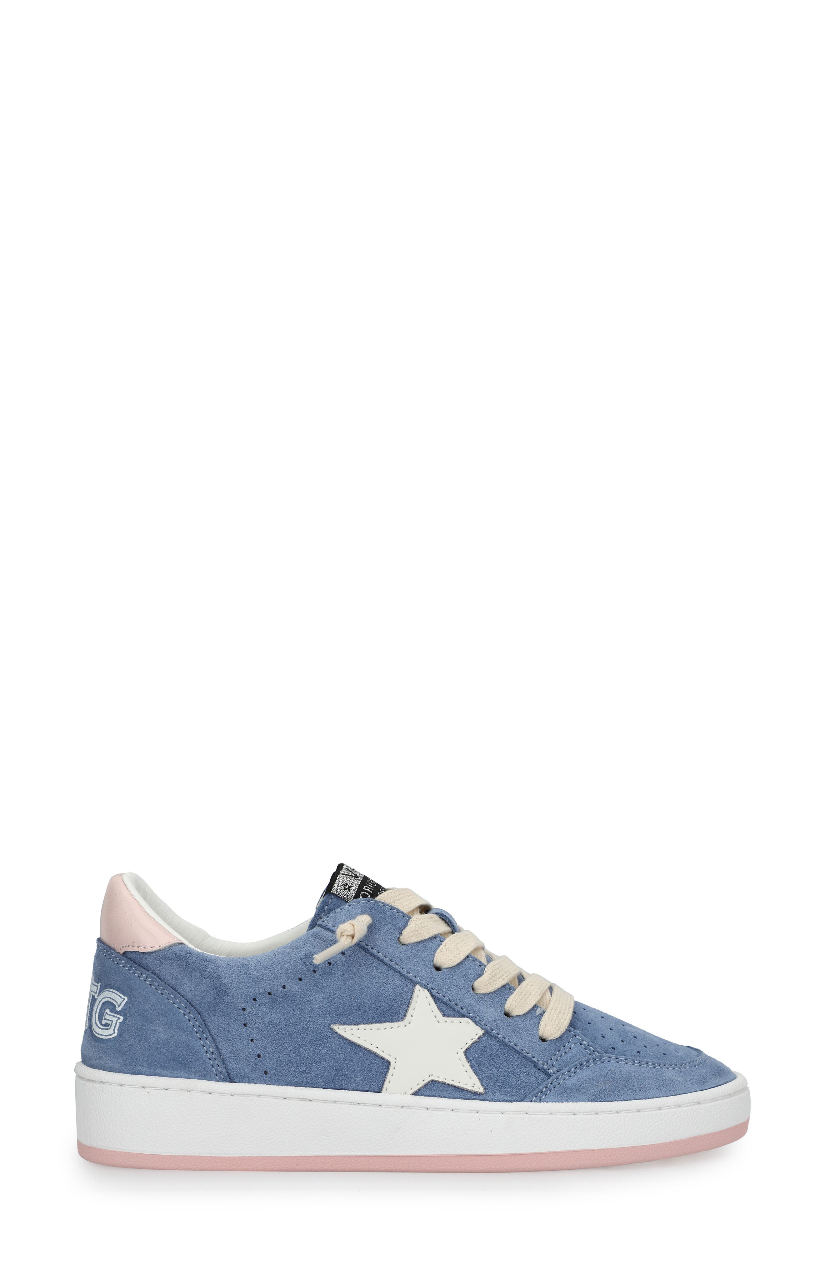 Vintage Havana Denisse Genuine Calf Hair Sneaker, Alternate, color, Blue Suede