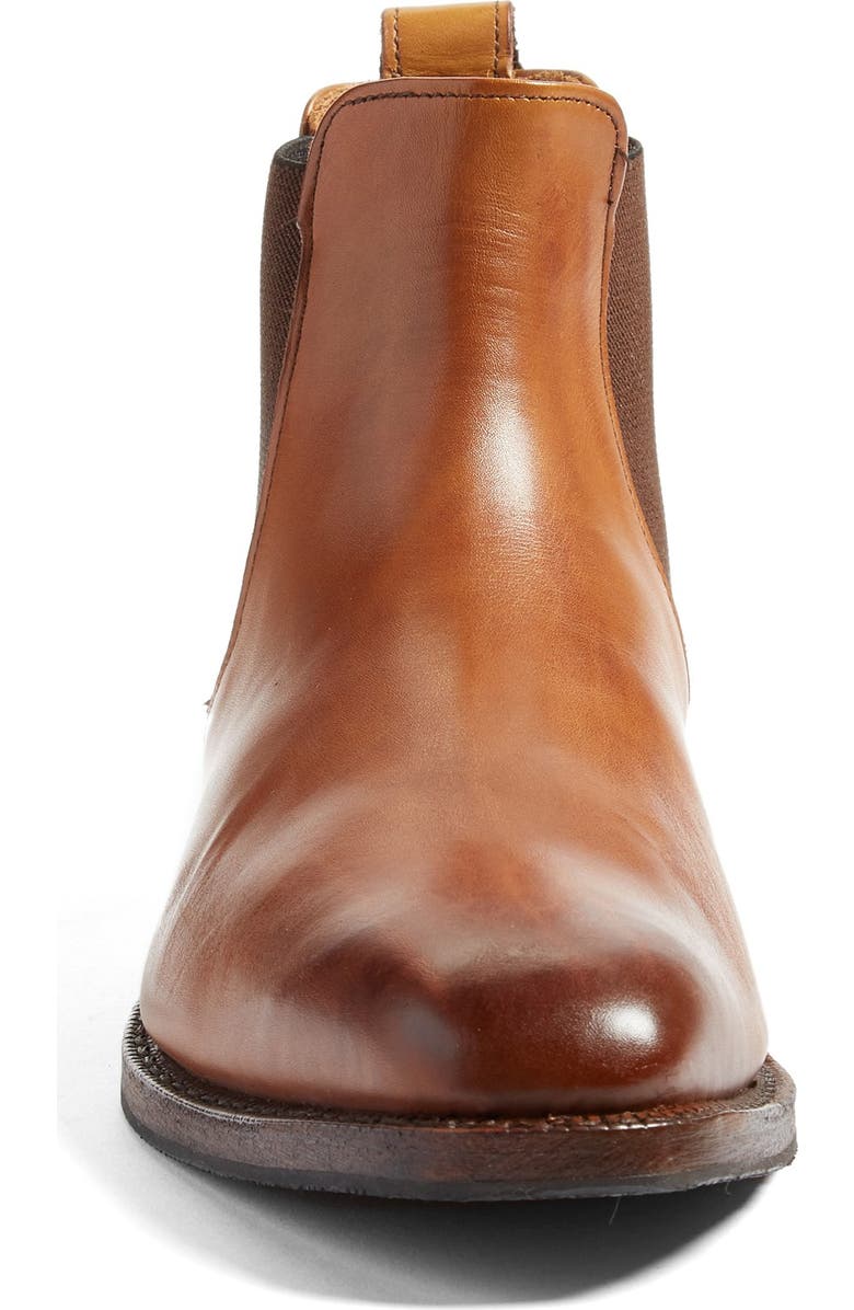 Allen Edmonds Liverpool Chelsea Boot, Alternate, color, Walnut