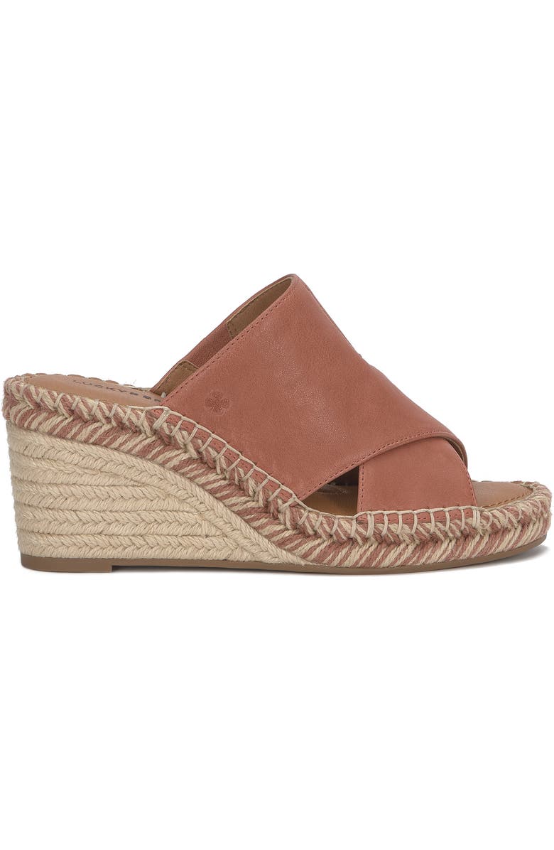 Lucky Brand Cailey Espadrille Wedge Sandal, Alternate, color, Baked Clay