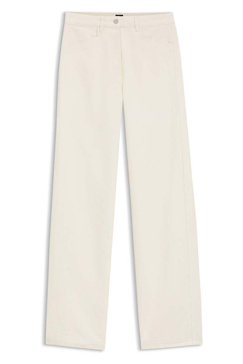Wide-Leg Jeans, Alternate, color, SOFT CREAM