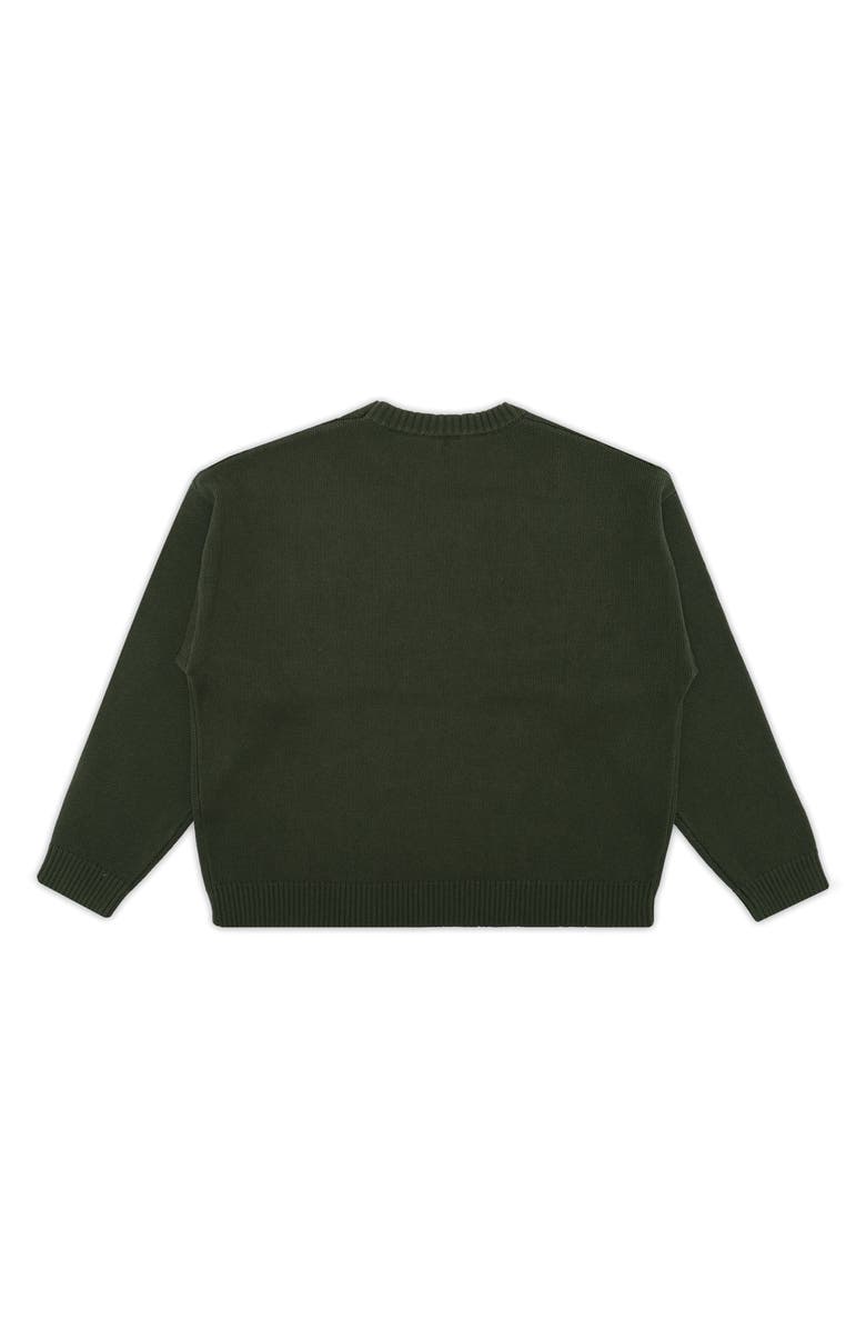STUDENTS Oakridge Graphic Crewneck Sweater, Alternate, color, Pine