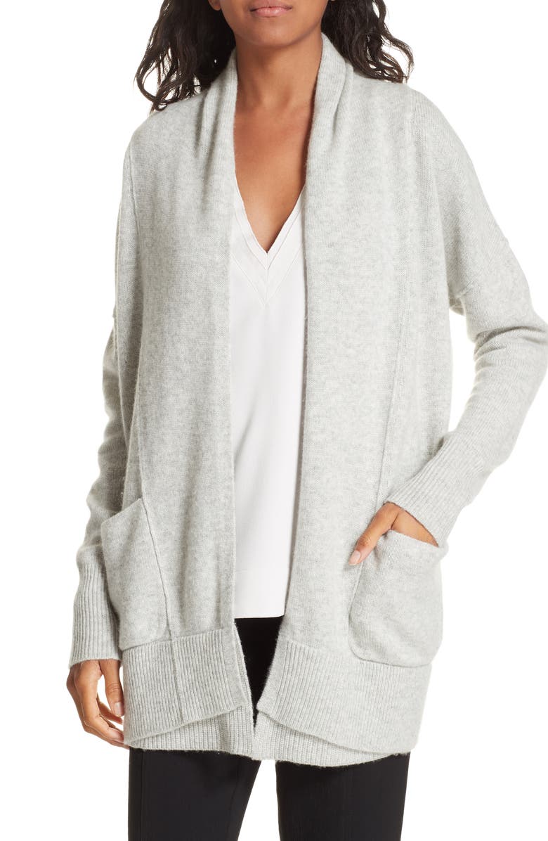 Brochu Walker Ferry Wool & Cashmere Cardigan, Main, color, 