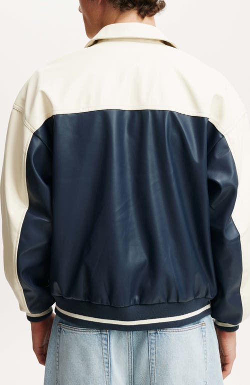 COTTON ON COTTON ON FAUX LEATHER WESTERN JACKET