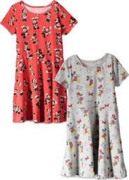Disney Minnie Mouse 2-Pack Short Sleeve Dress