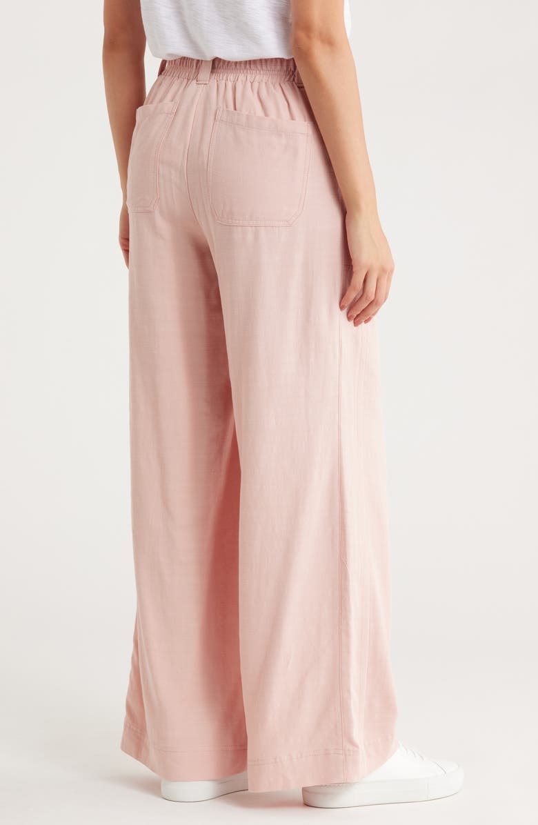 Democracy Pull-On Pants, Alternate, color, Rose Bloom