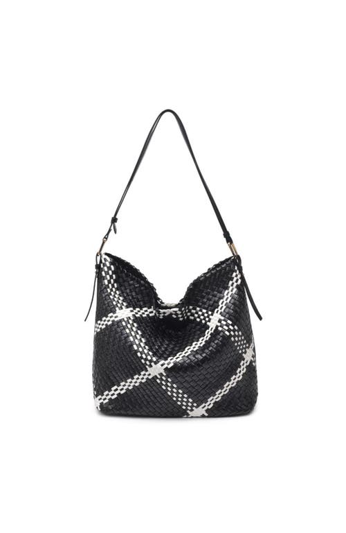 Moda Luxe Noren Hobo In Black Ivory