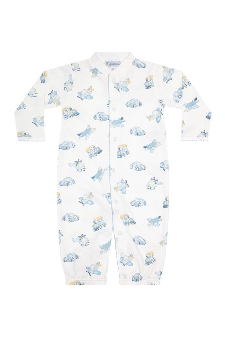 Nellapima Mini Voyages Converter Gown - Baby, Main, color, Blue