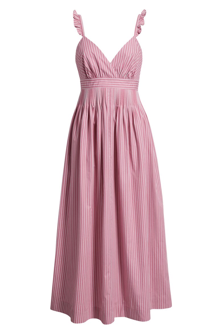 The Olive Cotton Sundress, Alternate, color, FOXGLOVE