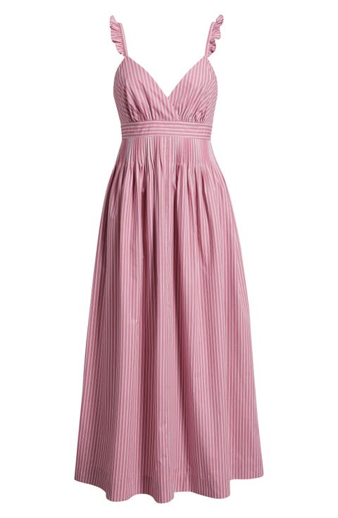 The Olive Cotton Sundress