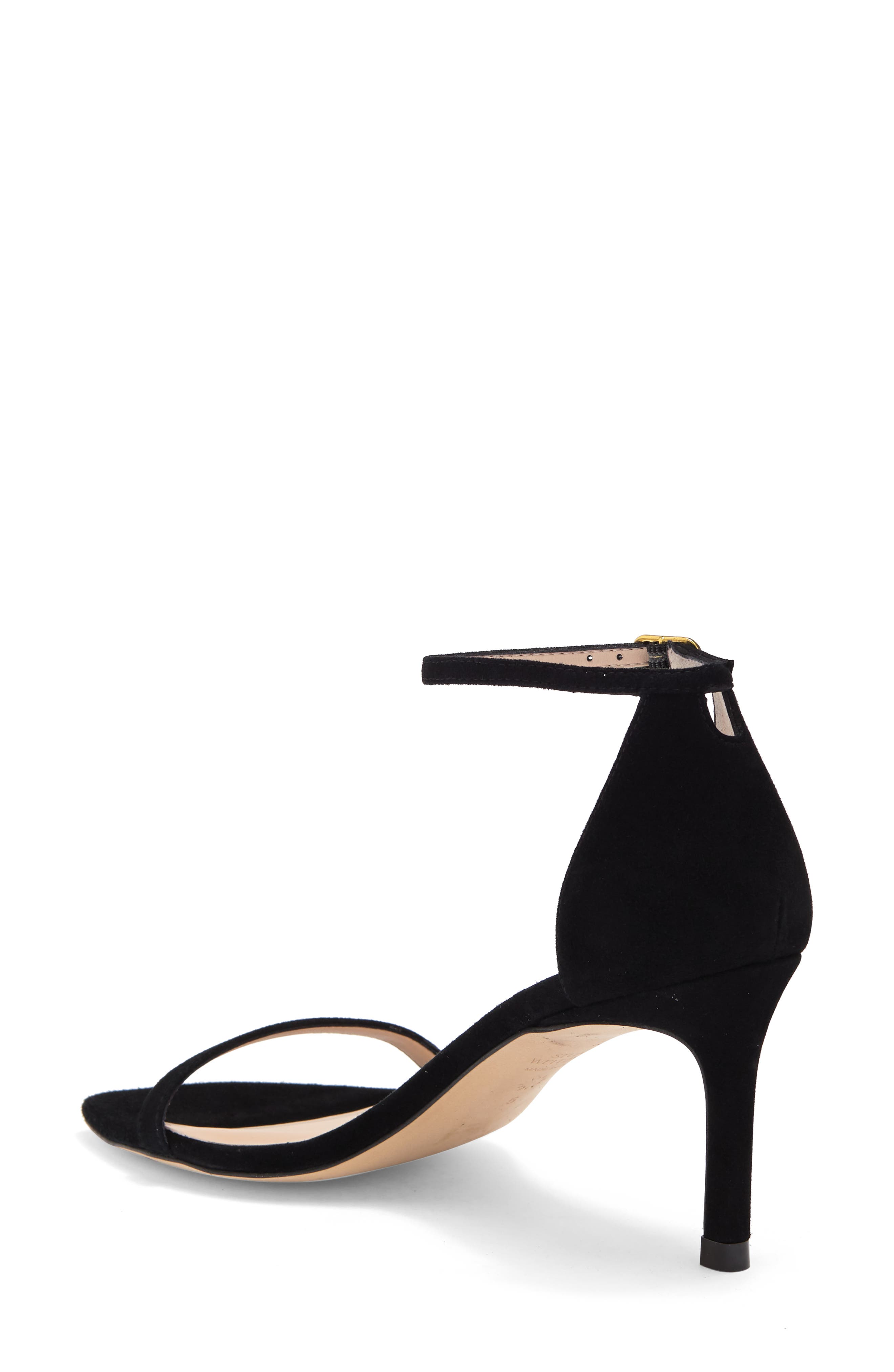 Stuart Weitzman Amelina Suede Sandal, Alternate, color, 