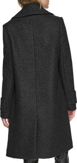 Andrew Marc Regine Pressed Bouclé Wool Blend Coat Andrew Marc Regine Pressed Bouclé Wool Blend Coat
