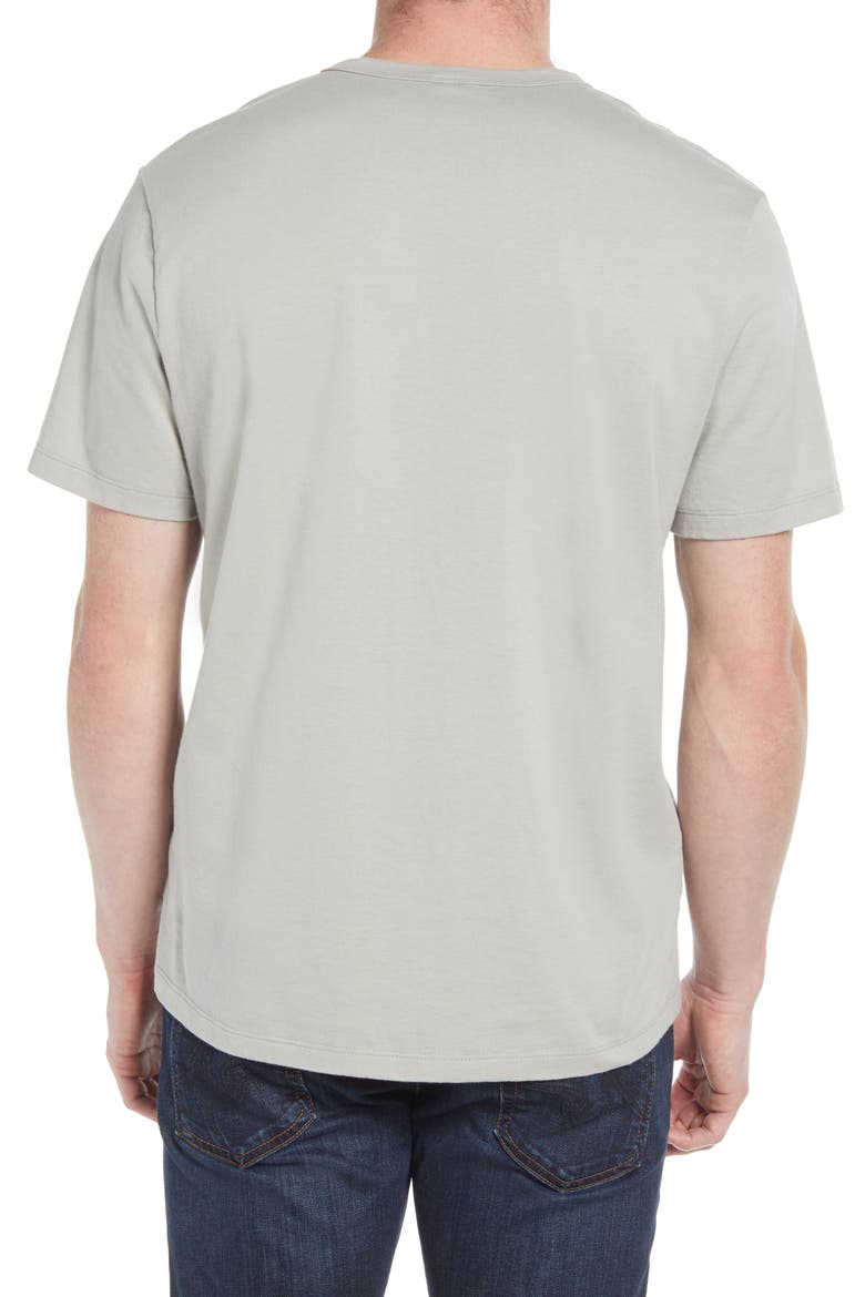 Bryce Henley T-Shirt, Alternate, color, SILVER GRAY