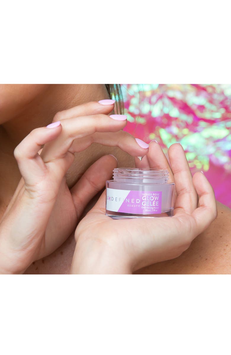 Undefined Beauty Glow Gelée CBD Firming Serum, Alternate, color, 