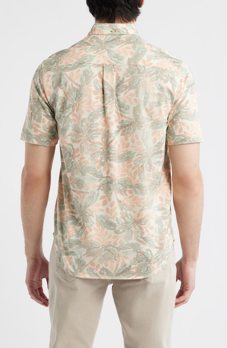 Tommy Bahama San Lucio Sea Shade IslandZone<sup>®</sup> Short Sleeve Button-Up Shirt, Alternate, color, Abalone