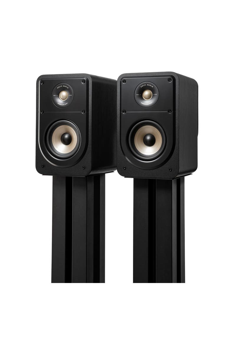 Polk Audio Signature Elite ES15 Compact Bookshelf Speakers - Pair, Alternate, color, Black