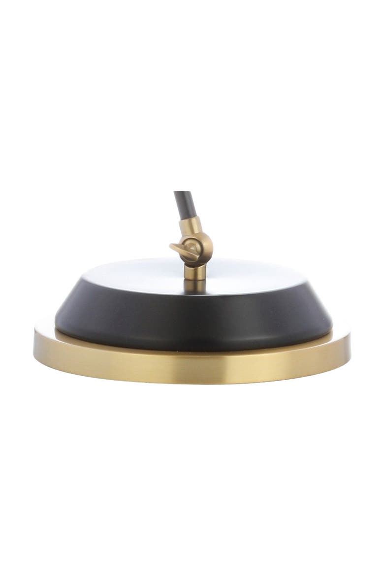 Rochelle 23" Metal LED Task Lamp, Black/Brass Gold, Alternate, color, Black/Brass gold