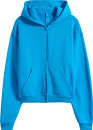 SKIMS French Terry Zip Up Hoodie