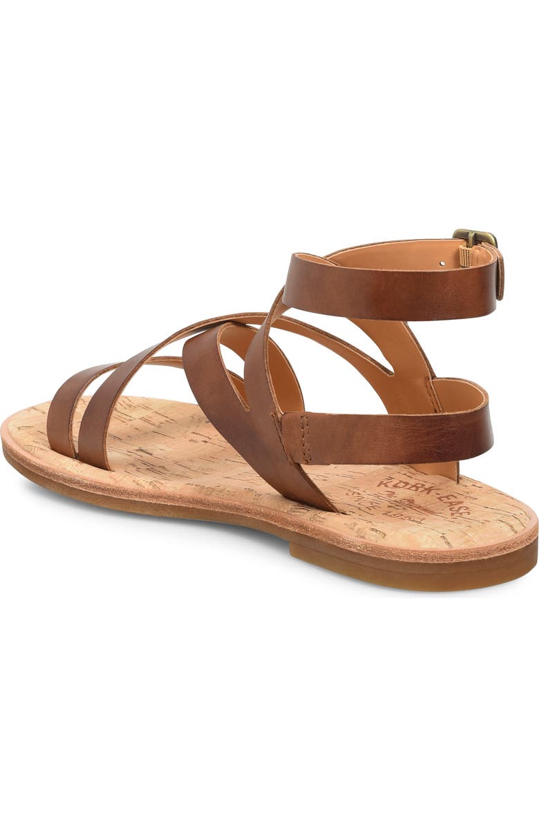Kork-Ease<sup>®</sup> Bryleigh Ankle Strap Sandal, Alternate, color, Brown Leather