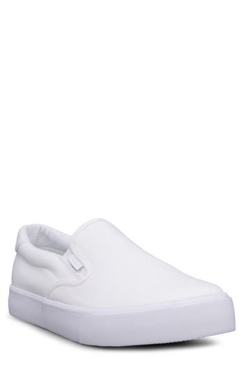 Lugz Clipper Slip-on Sneaker In White