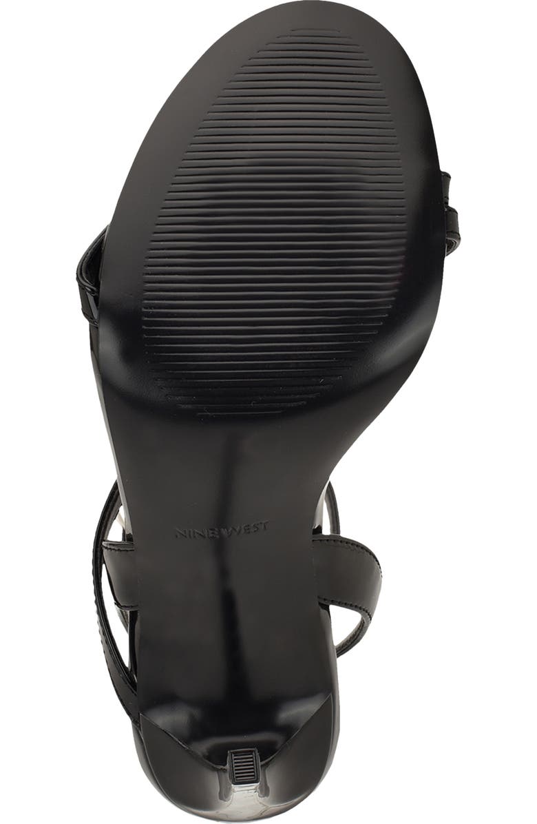 Nine West Miorla Ankle Strap Sandal, Alternate, color, Black