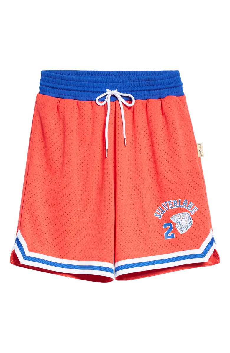 Mitchell & Ness Men's Silverlake Mesh Basketball Shorts, Alternate, color, 