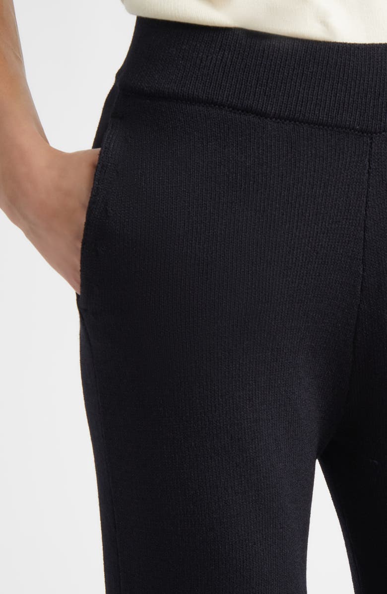 ST. JOHN Legacy Isabel Knit Pants, Alternate, color, Black