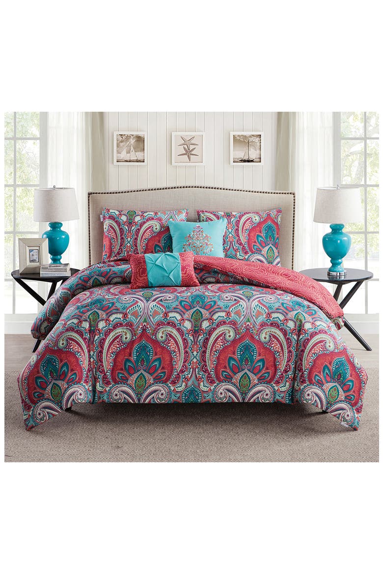 Casa Real Comforter 5-Piece Set, Alternate, color, MULTI